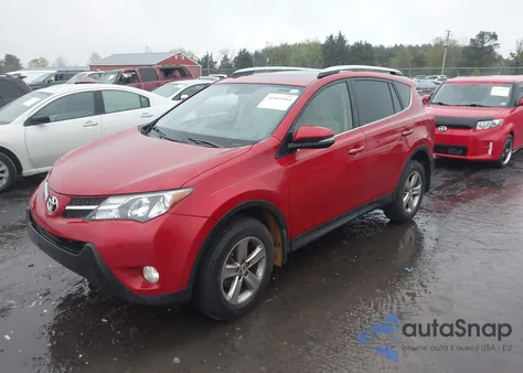 2015 Toyota Rav4 Xle из США, поврежденный, VIN JTMWFREV0FD071962